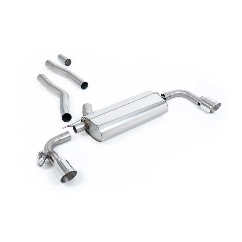 BMW F40 1 Series 128ti - OPF/GPF Back System with GT-115 Polished Trims