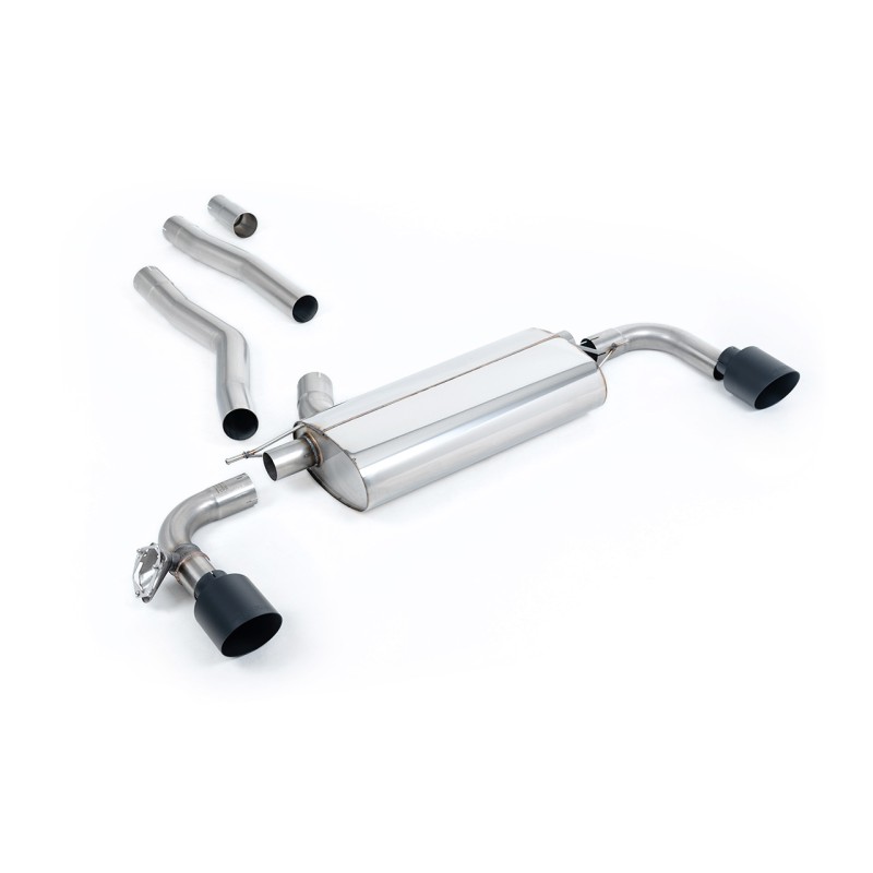 BMW F40 1 Series 128ti - OPF/GPF Back System with GT-115 Cerakote Black Trims