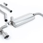 BMW F40 1 Series 128ti - OPF/GPF Back System with GT-115 Brushed Titanium Trims