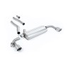 BMW F40 1 Series 128ti - OPF/GPF Back System with GT-115 Brushed Titanium Trims