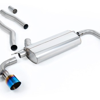 BMW F40 1 Series 128ti - OPF/GPF Back System with GT-115 Burnt Titanium Trims