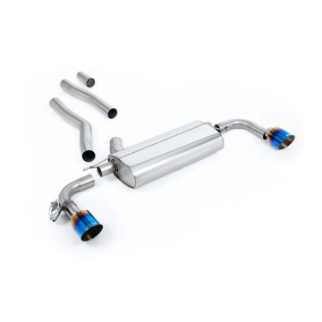 BMW F40 1 Series 128ti - OPF/GPF Back System with GT-115 Burnt Titanium Trims