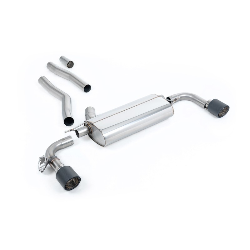 BMW F40 1 Series 128ti - OPF/GPF Back System with JET-115 Carbon Trims