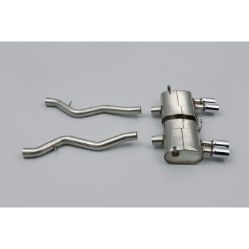 BMW E90/E92 M3 - Cat-Back Exhaust System with Quad Polished Trims