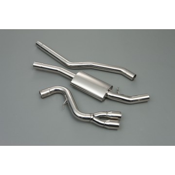 BMW 1 Series E81/E87 Diesel - Cat-Back Exhaust System with Twin Polished Trim Assembly