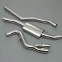 BMW 1 Series E81/E87 Diesel - Cat-Back Exhaust System with Twin Polished Trim Assembly