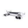 BMW E46 M3/M3 CSL - Rear Silencer with Quad Polished Trims