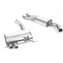BMW 135 Coupe E82/88 - Secondary Cat-Back Exhaust System with Ceramic Black GT80 Trims