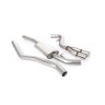 BMW 1 Series 118/120/123D (M-Sport Coupe) - Cat-Back Exhaust System with Twin Polished Trim Assembly