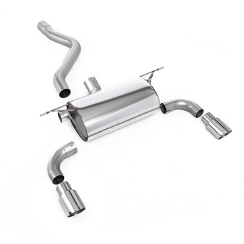 BMW F20/F21 M135i (Non X-Drive) - Road Rear Silencer with Polished Tips
