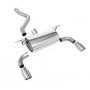 BMW F20/F21 M135i (Non X-Drive) - Road Rear Silencer with Polished Tips