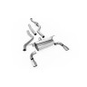 BMW F20/F21 M135i (Non X-Drive) - Cat-Back Exhaust System with Road Rear Silencer & Polished Tips