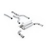 BMW F20/F21 M135i (Non X-Drive) - Cat-Back Exhaust System with Race Rear Silencer & Polished Tips