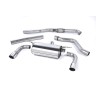 Resonated (Quieter) Cat-Back Exhaust System with Polished Tips