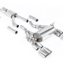 BMW F80 M3/F82 M4 - Race (Loudest) Cat-Back Exhaust System with Polished Trims