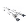 BMW F80 M3/F82 M4 - Race (Louder) Cat-Back Exhaust System with Cerakote Black Trims