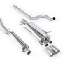 Citroen DS3 1.6 - Resonated (Quieter) Cat-Back Exhaust System with Titanium Trims