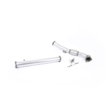 Ford Focus MK2 RS - Large Bore Downpipe with Catalyst Delete (For Milltek Cat-Back)