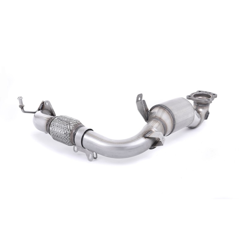 Ford Fiesta MK7/7.5 Ecoboost 1.0T - Large Bore Downpipe with Hi-Flow Sports Catalyst (For OE Cat-Back)
