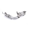 Ford Fiesta MK7/7.5 Ecoboost 1.0T - Large Bore Downpipe with Hi-Flow Sports Catalyst (For OE Cat-Back)