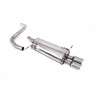 Ford Fiesta MK7 Duratec & Zetec-S - Front Pipe-Back System with Twin 80mm GT80 Trims (For Milltek Cat/Cat-Delete)