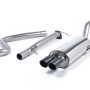 Ford Fiesta MK7/7.5 ST 1.6 - Non-Resonated (Louder) Cat-Back Race Exhaust System with Cerakote Black Tips