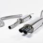 Ford Fiesta MK7/7.5 ST 1.6 - Resonated (Quieter) Cat-Back Race Exhaust System with Cerakote Black Tips