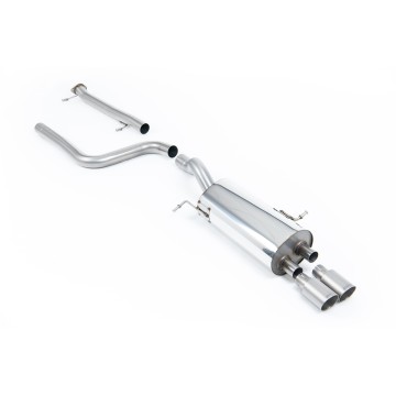 Ford Fiesta MK7/7.5 ST 1.6 - Non-Resonated (Louder) Cat-Back Exhaust System with Titanium Tips