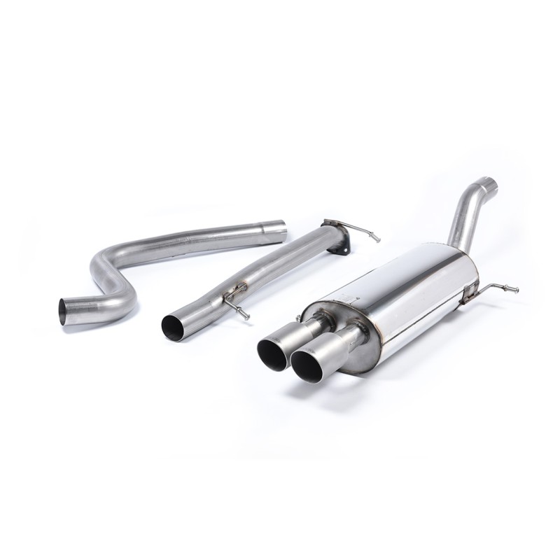 Ford Fiesta MK7/7.5 ST 1.6 - Non-Resonated (Louder) Cat-Back Race Exhaust System with Titanium Tips