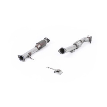 Ford Focus MK2 ST 225 - Large Bore Downpipe with Hi-Flow Sports Catalyst (For Milltek 2.75