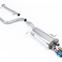 Ford Fiesta MK7/7.5 ST 1.6 - Non-Resonated (Louder) Cat-Back Exhaust System with Burnt Titanium Tips