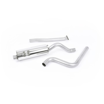 Ford Fiesta MK7/7.5 ST 1.6 - Non-Resonated (Louder) Cat-Back Race Exhaust System with Burnt Titanium Tips