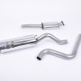 Ford Fiesta MK7/7.5 ST 1.6 - Resonated (Quieter) Cat-Back Race Exhaust System with Burnt Titanium Tips