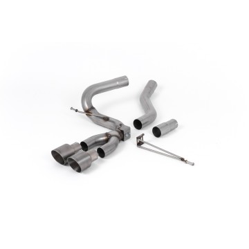 Ford Focus MK3 ST Diesel - Cat-Back Exhaust System with Titainium GT-100 Trims