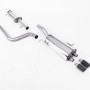 Ford Fiesta MK7/7.5 ST 1.6 - Resonated (Quieter) Cat-Back Race Exhaust System with Carbon Jet-80 Trims