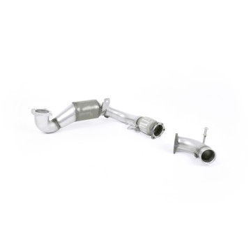 Ford Fiesta MK7/7.5/8 Ecoboost 1.0T - Stainless Steel Cast Downpipe with Race Cat (For OE Cat-Back)