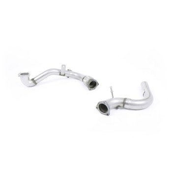 Ford Fiesta MK7/7.5/8 Ecoboost 1.0T - Large Bore Downpipe with Catalyst Delete (For OE Cat-Back)