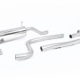 Ford Fiesta MK8 1.0T ST Line (Non GPF Models) - Road+ Cat-Back Exhaust System with GT-90 Cerakote Black Trim