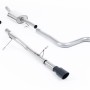 Ford Fiesta MK8 1.0T ST Line (Non GPF Models) - Non-Resonated (Louder) Cat-Back Exhaust System with GT-90 Cerakote Black Trim
