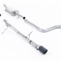 Ford Fiesta MK8 1.0T ST Line (Non GPF Models) - Non-Resonated (Louder) Cat-Back Exhaust System with Jet-90 Carbon Trim