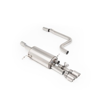 Ford Fiesta MK8 ST 1.5 (Pre Sept 2020) - Resonated GPF/OPF Back Exhaust System with Titanium GT-90 Trims
