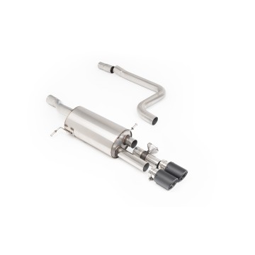 Ford Fiesta MK8 ST 1.5 (Pre Sept 2020) - Resonated GPF/OPF Back Exhaust System with Carbon Jet-90 Trims