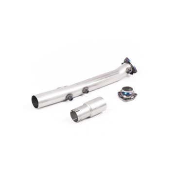 Ford Fiesta MK8/8.5 ST 1.5 & Puma ST - Non-Resonated GPF/OPF Delete Pipe (For OE Cat-Back)