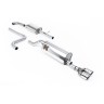 Ford Fiesta MK8 1.0T ST Line (Non GPF Models) - Resonated (Quieter) Cat-Back Exhaust System with Twin GT-90 Polished Trims