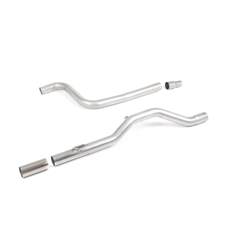 Ford Fiesta MK8 1.0T ST Line - Non-Resonated (Louder) GPF-Back Exhaust System with Carbon JET-90 Trim