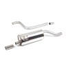 Ford Fiesta MK8 1.0T ST Line - Resonated (Quieter) GPF-Back Exhaust System with Carbon JET-90 Trim