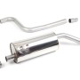 Ford Fiesta MK8 1.0T ST Line - Resonated (Quieter) GPF-Back Exhaust System with Twin GT-90 Cerakote Black Trims