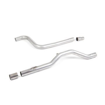 Ford Fiesta MK8 1.0T ST Line - Non-Resonated (Louder) GPF-Back Exhaust System with Twin GT-90 Polished Trims