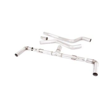 Ford Focus MK4 ST Hatch - Race (Louder) GPF/OPF Back Exhaust System with Cerakote Black GT-115 Trims