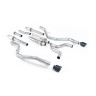 Ford F150 Raptor V6 Supercab (Gen 2) - Cat-Back Exhaust System with GT-115 Cerakote Black Trims